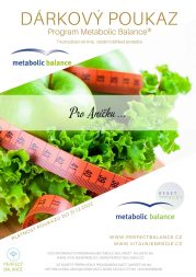 Dárkový poukaz - hubnutí - program Metabolic Balance