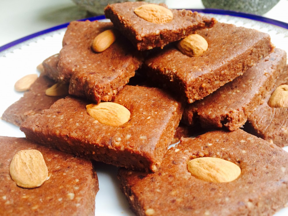 RAW brownies z mandelády podle metabolic balance