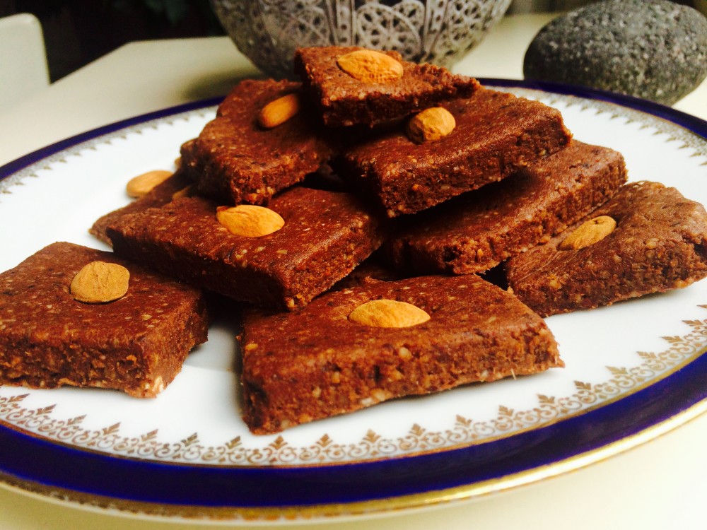 RAW brownies z mandelády podle metabolic balance