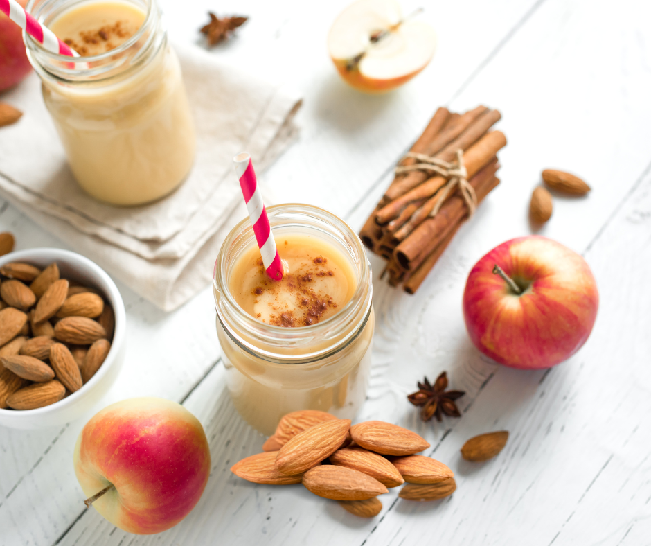 Smoothie, mandeláda, jablko, skořice - recepty na hubnutí, Metabolic Balance
