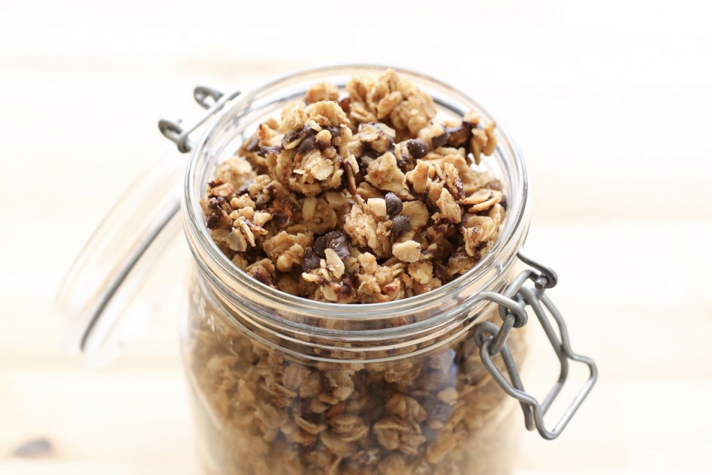 Granola nebo jinak crunchy z žitných vloček