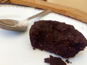 Čokoládové brownies z mandelády, řepy a jablek ala Metabolic balance