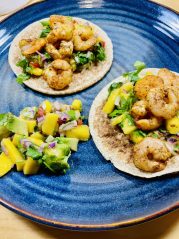 Tacos s krevetami a mango salsou - recepty na hubnutí, program Metabolic Balance